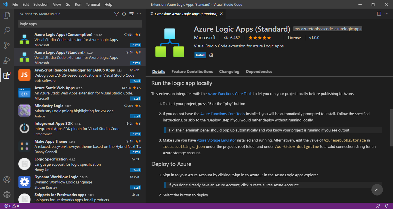 new Visual Studio Code extension
